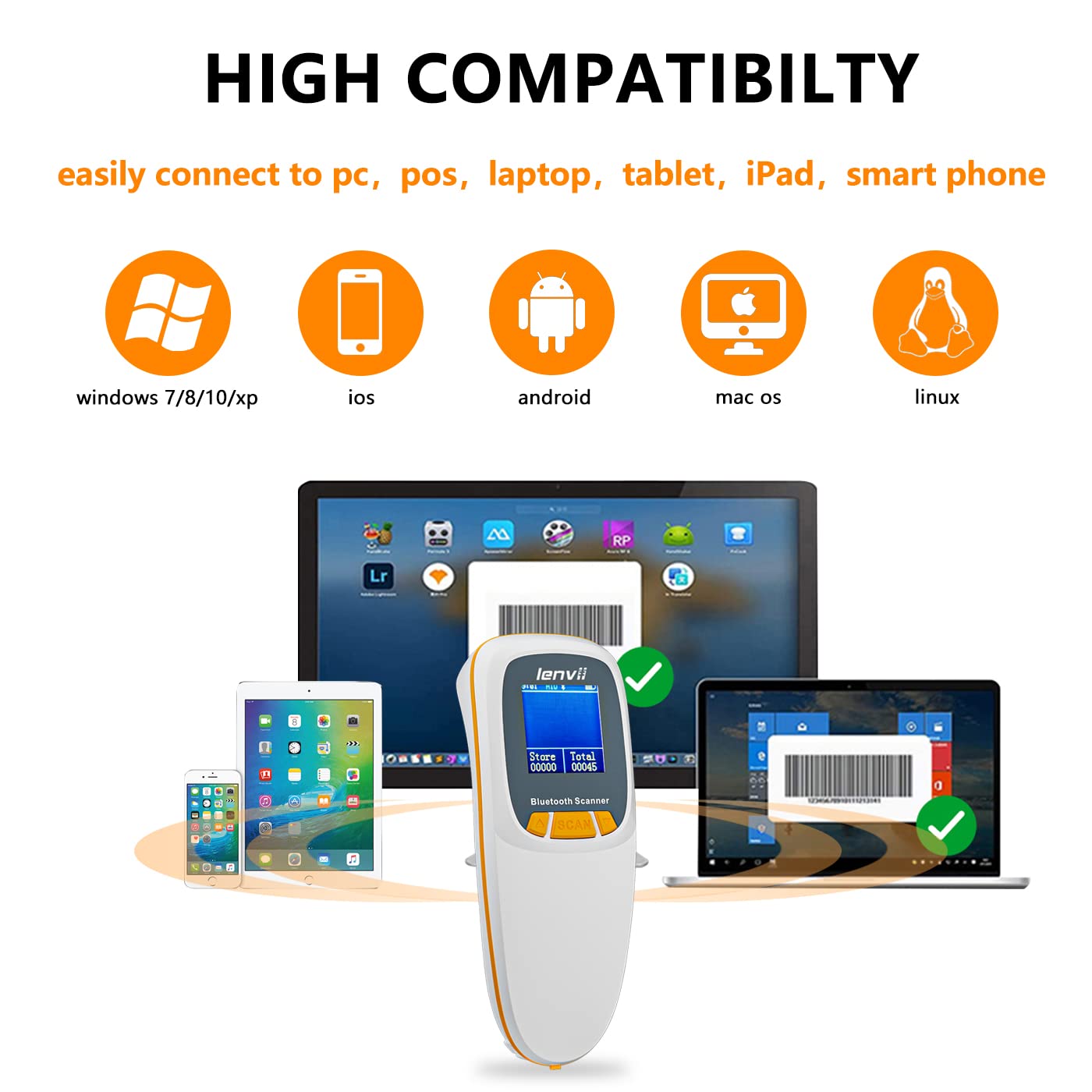 9630 LENVII R777 バーコードスキャナー 1次元 2次元 Amazon.co.jp: LENVII R777 バーコードスキャナー 1次元 2次元 バー